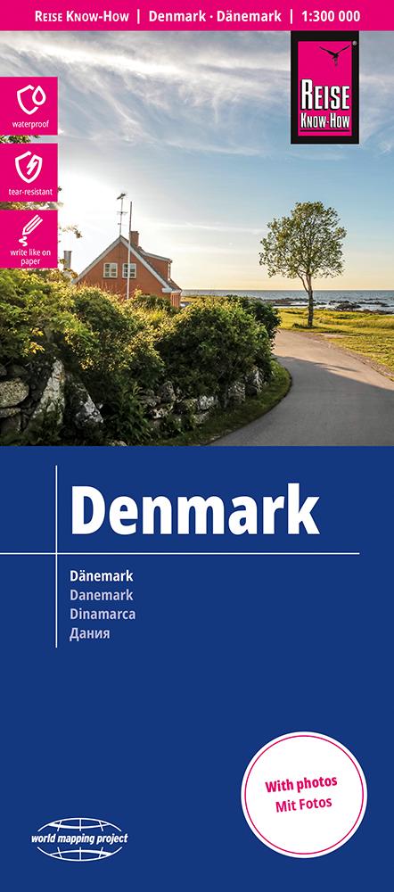 Cover Landkarte Dänemark 2024