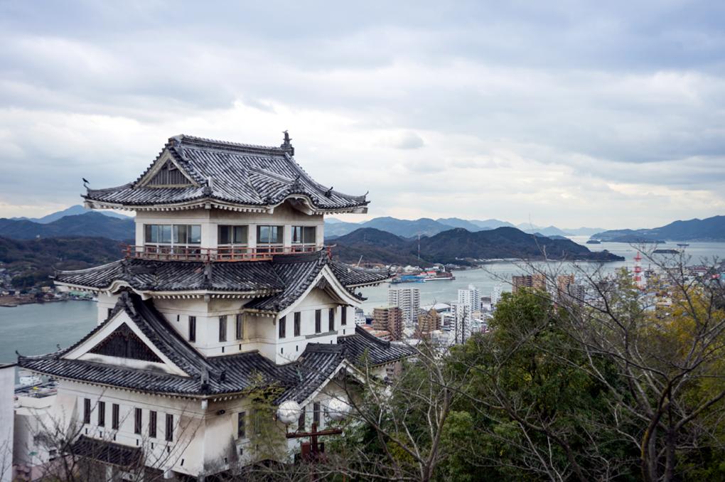 Ausblick über Onomichi, Präfektur Hiroshima