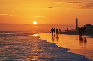 Gran Canaria in der Abendsonne