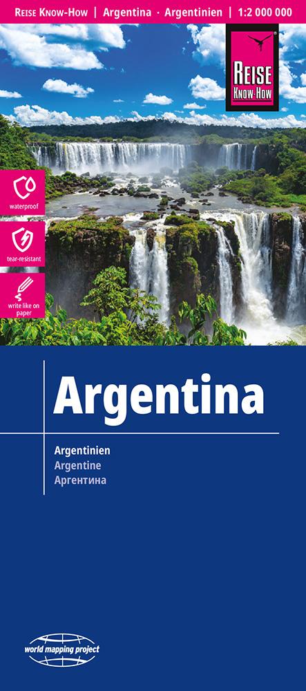 Cover Landkarte Argentinien
