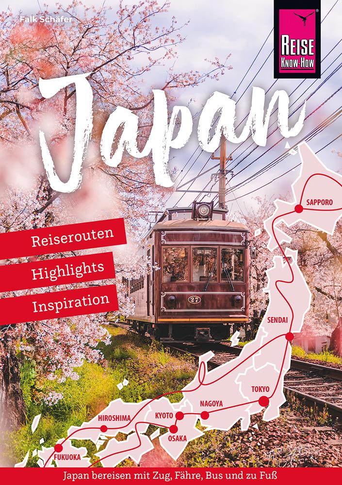 Reiseroutenführer Japan 2024 Cover