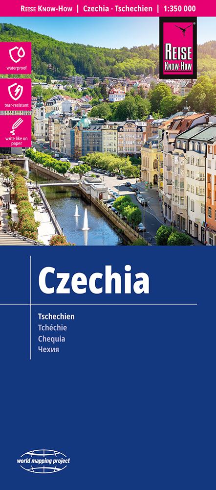 Landkarte Tschechien 2024 Cover
