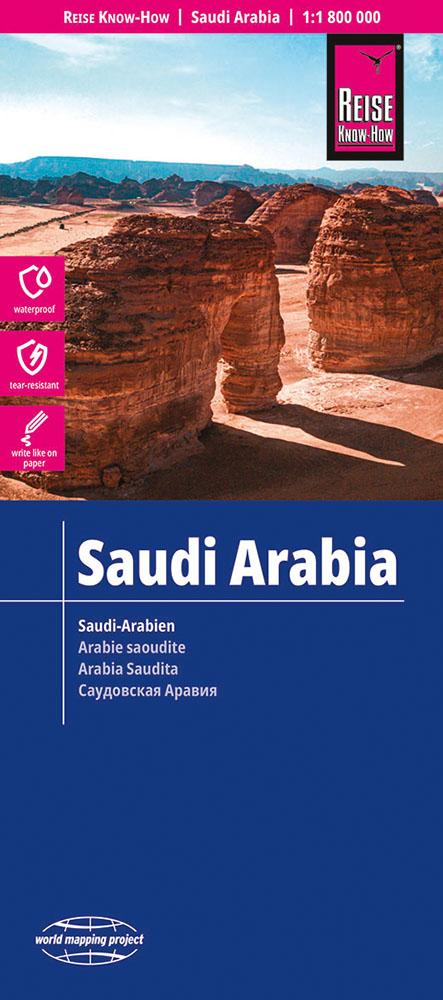 Landkarte Saudi-Arabien 2024 Cover