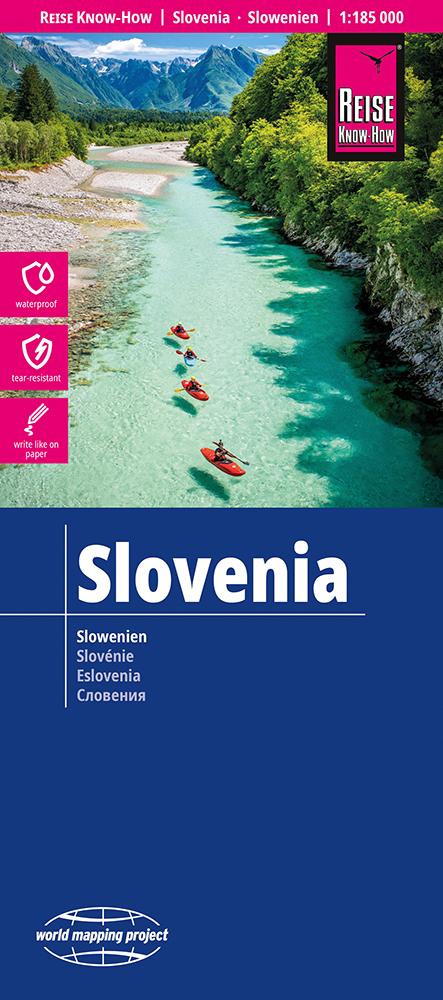 Cover Landkarte Slowenien