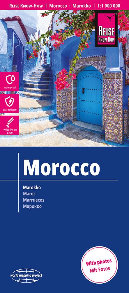 Cover Landkarte Marokko