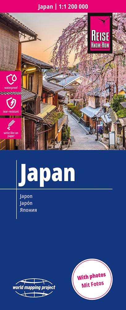 Landkarte Japan 2025 Cover