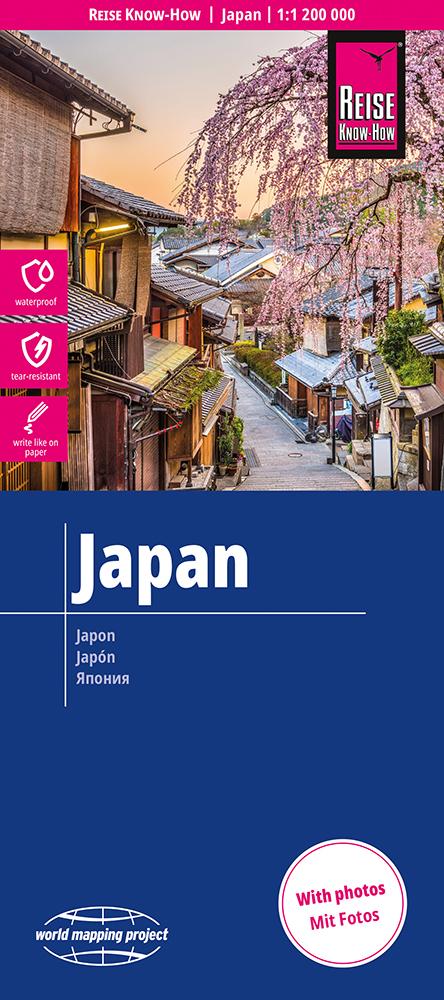 Landkarte Japan 2025 Cover