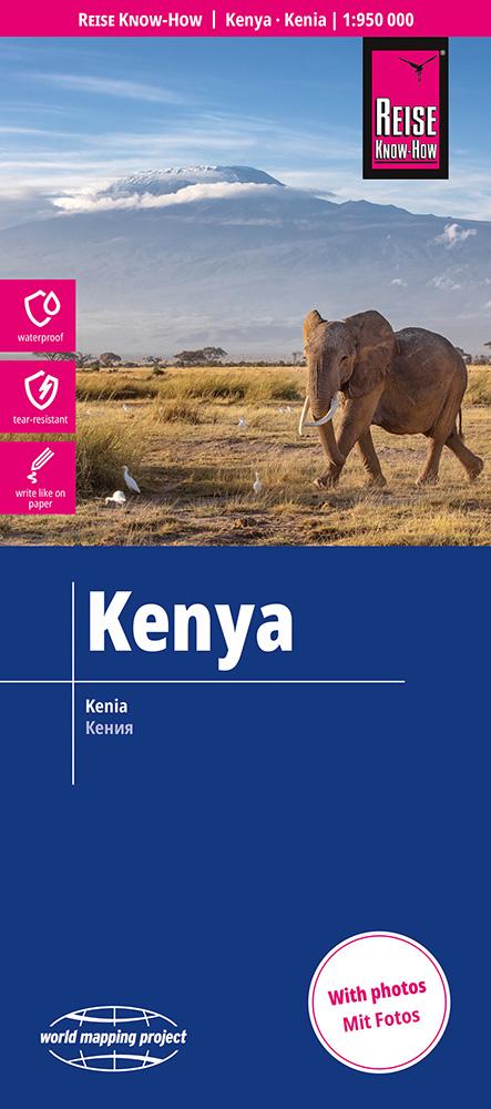 Landkartencover Kenia