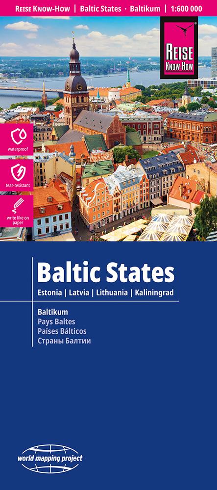 Cover Landkarte Baltikum