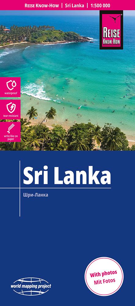 Landkarte Sri Lanka 2026 Cover