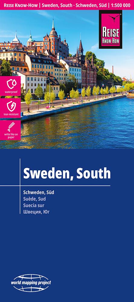 Cover Landkarte Südschweden