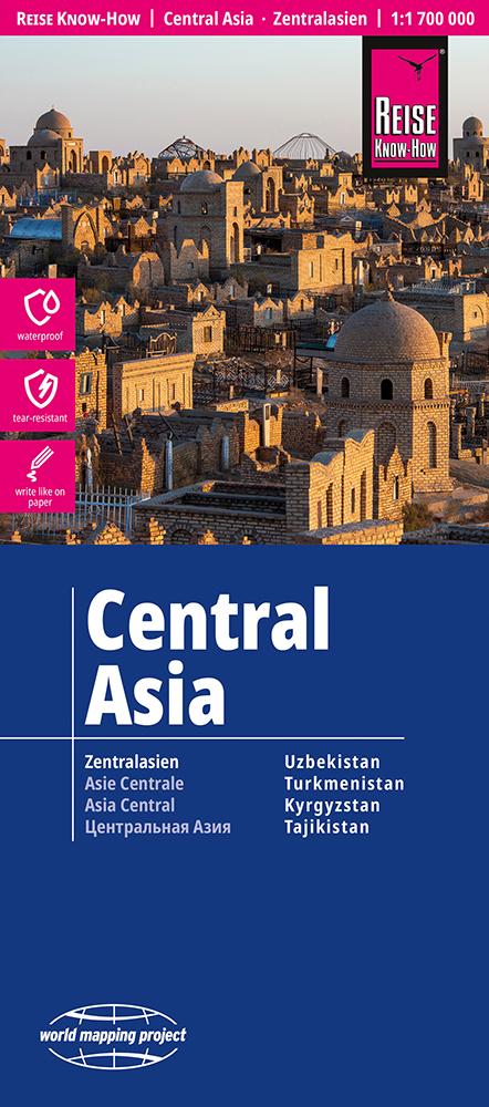Landkarte Zentralasien 2026 Cover