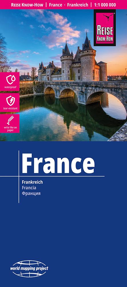 Landkarte Frankreich 2026 Cover
