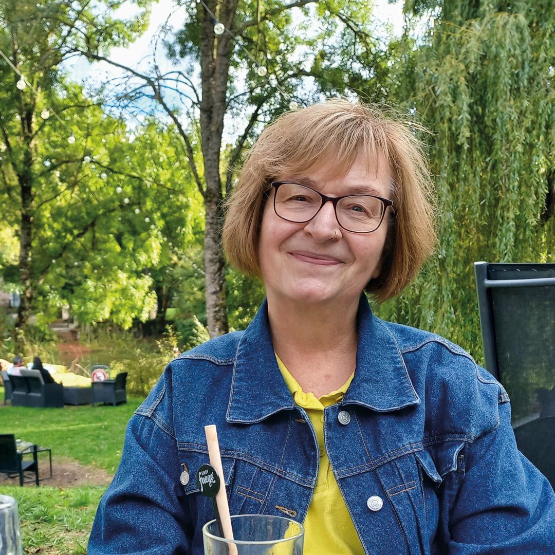 Autorin Lucia Vallerius