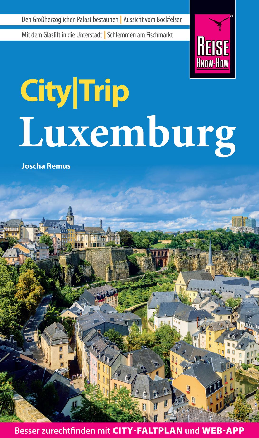 Buchcover CityTrip Luxemburg – Reiseführer von Reise Know-How
