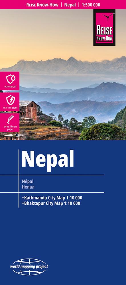 Landkarte Nepal 2027 Cover