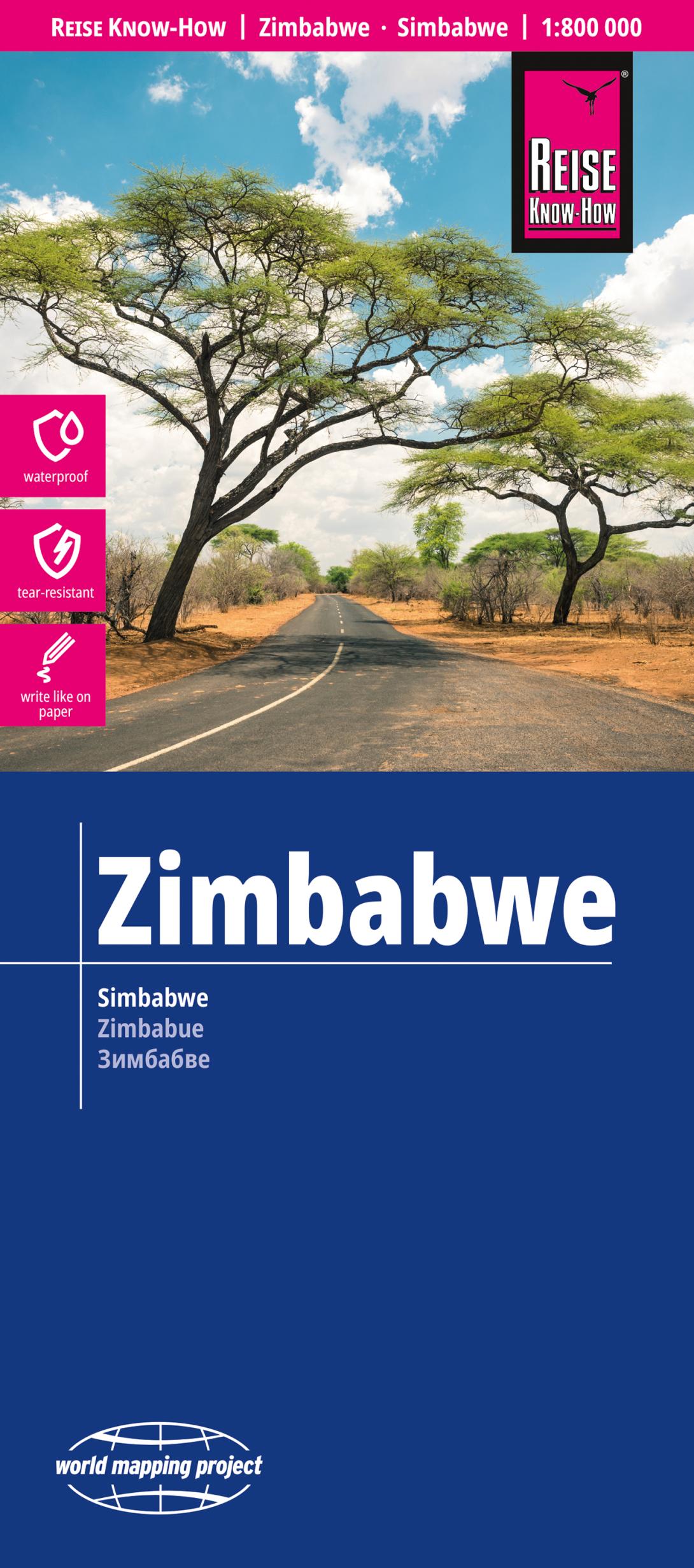 Landkarte Simbabwe 2027 Cover